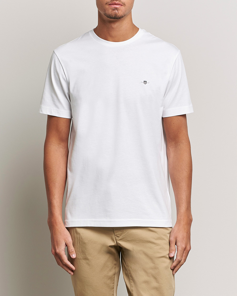 Mies | GANT | GANT | The Original Solid T-Shirt White