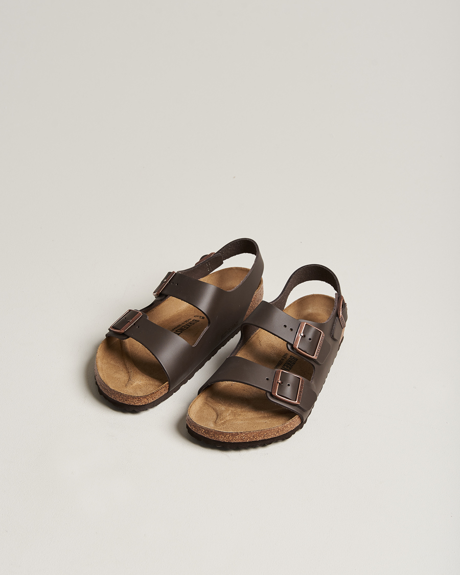 Mies | Contemporary Creators | BIRKENSTOCK | Milano Classic Footbed Dark Brown Leather