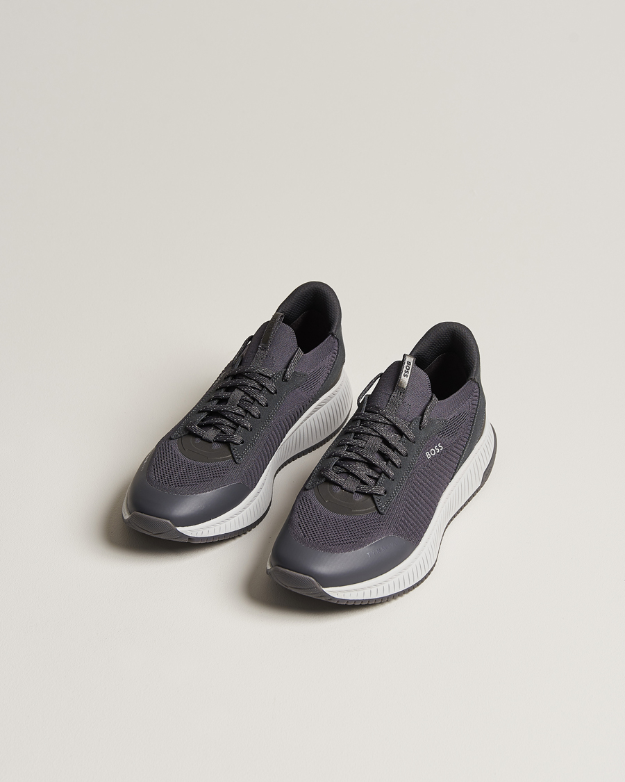 Mies |  | BOSS BLACK | Titanium Evo Sneaker Grey