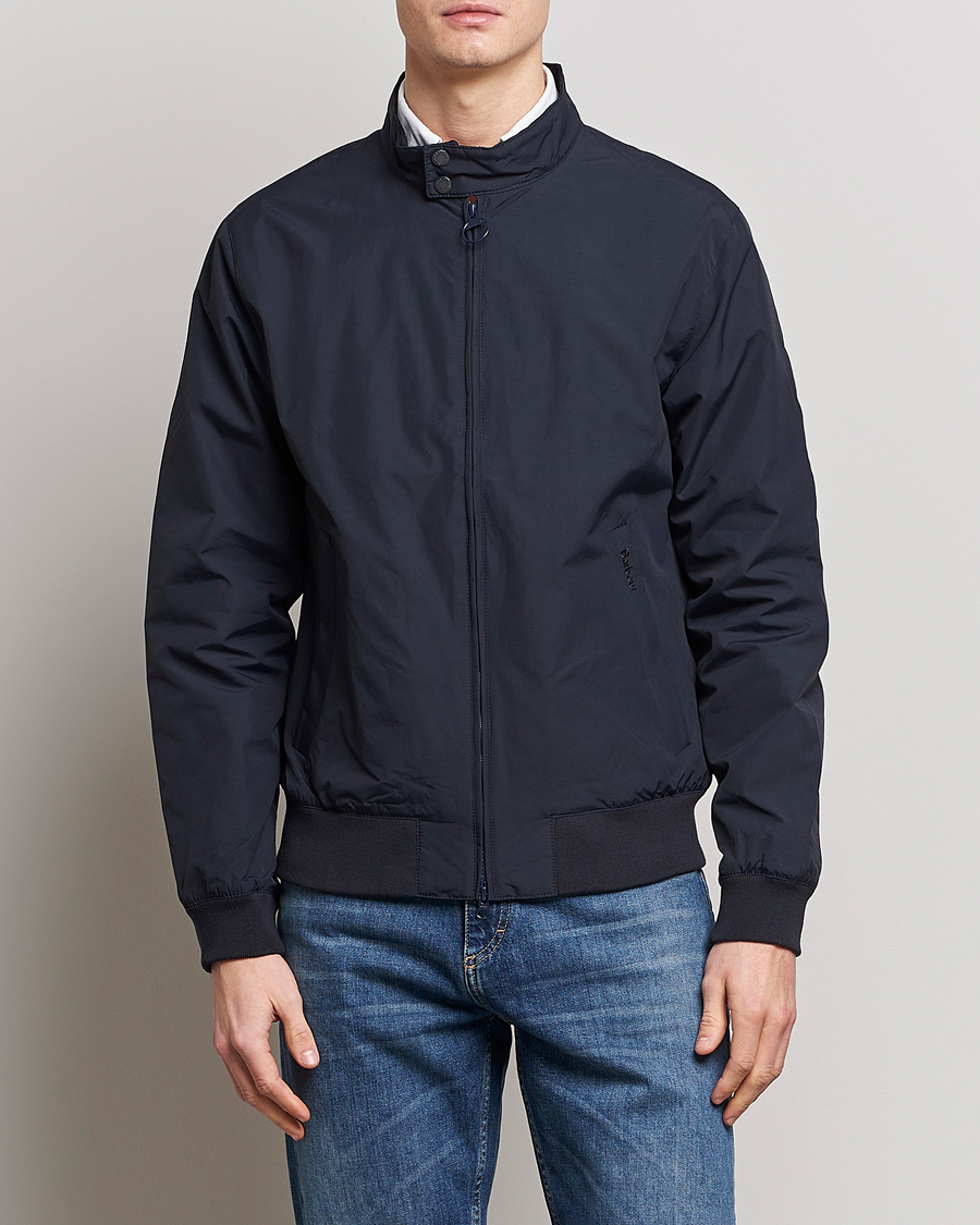 Mies | Best of British | Barbour Lifestyle | Royston Casual Harrington Jacket Navy