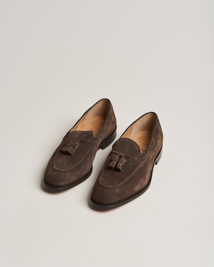 Mies | Loaferit | Church\'s | Kingsley Suede Tassel Loafer Brown