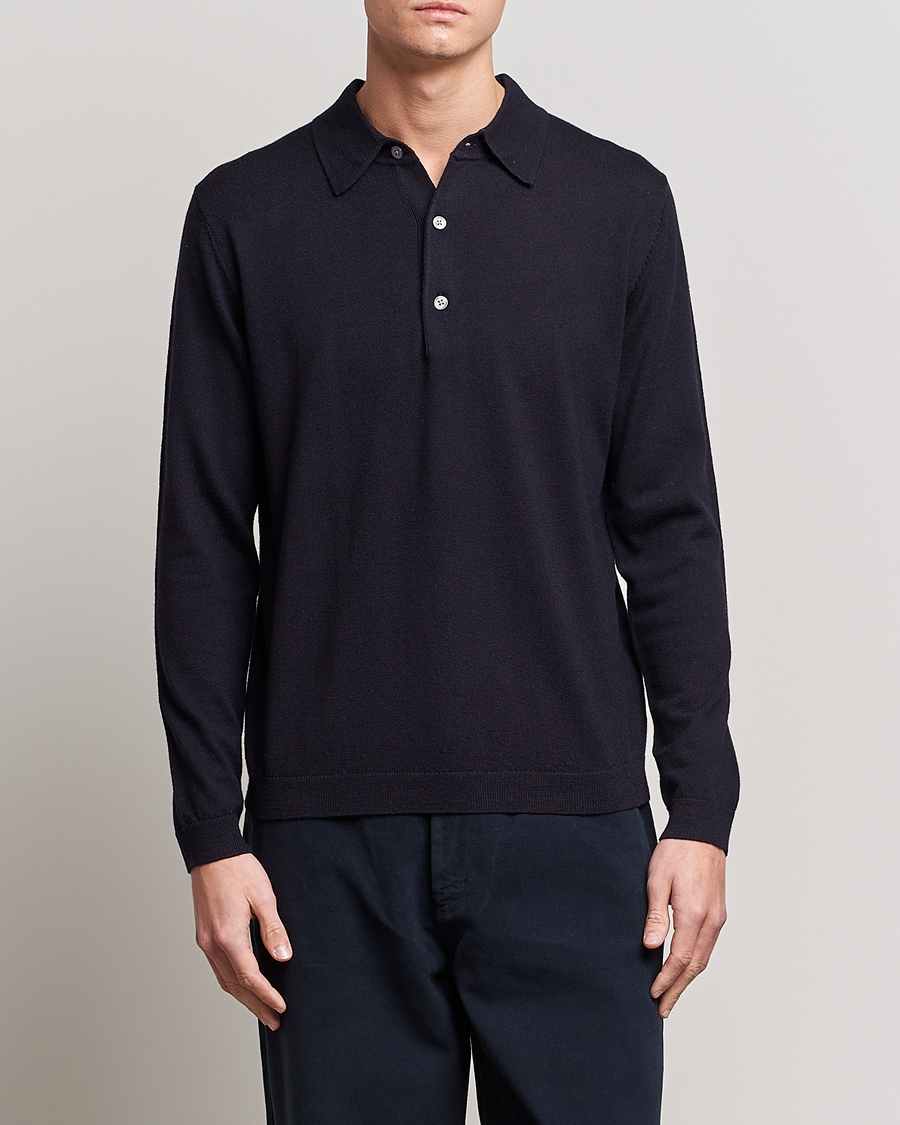 Mies | Puserot | A Day\'s March | Ambroz Merino Polo Navy