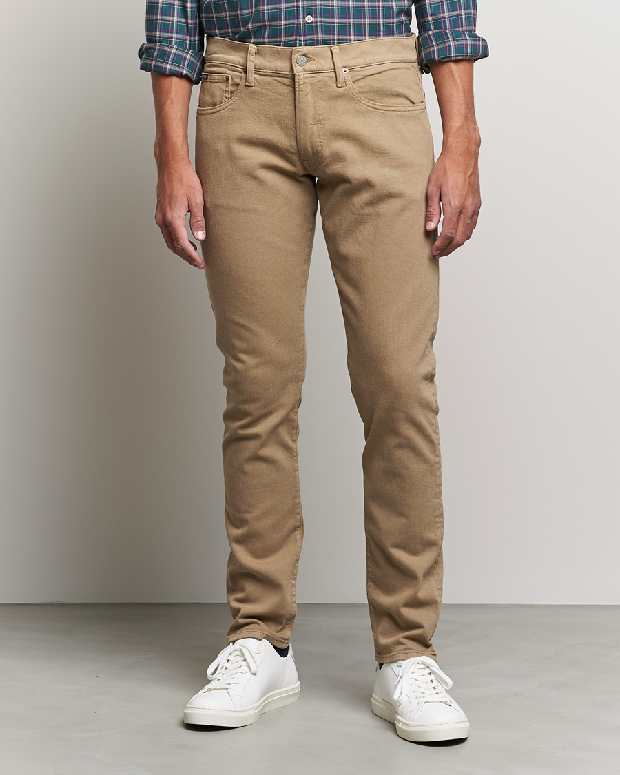 Mies | Polo Ralph Lauren | Polo Ralph Lauren | Sullivan Slim Fit Stretch 5-Pocket Pants Khaki Hill