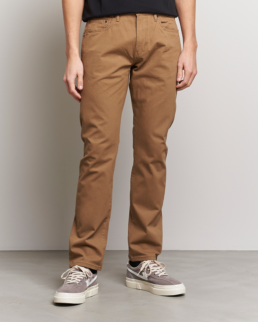 Mies | American Heritage | Dockers | 5-Pocket Cotton Stretch Trousers Otter