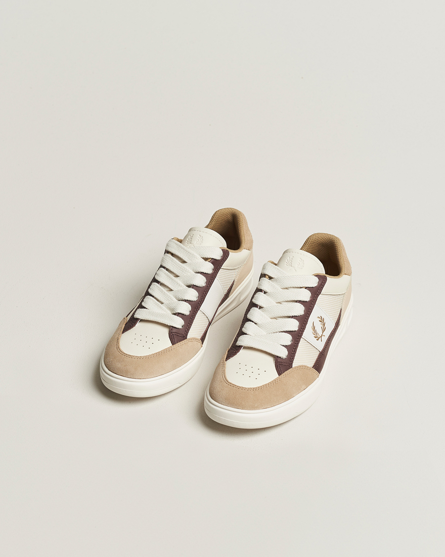 Mies | Best of British | Fred Perry | B440 Sneaker White/Beige