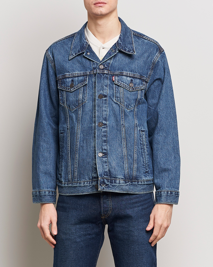 Mies | American Heritage | Levi\'s | Relaxed Fit Trucker Denim Jacket Waterfalls