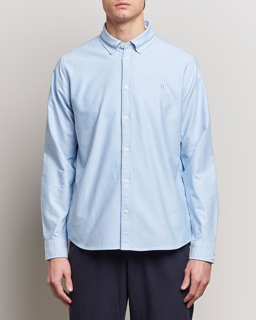 Mies | Kauluspaidat | LES DEUX | Kristian Oxford Shirt Light Blue