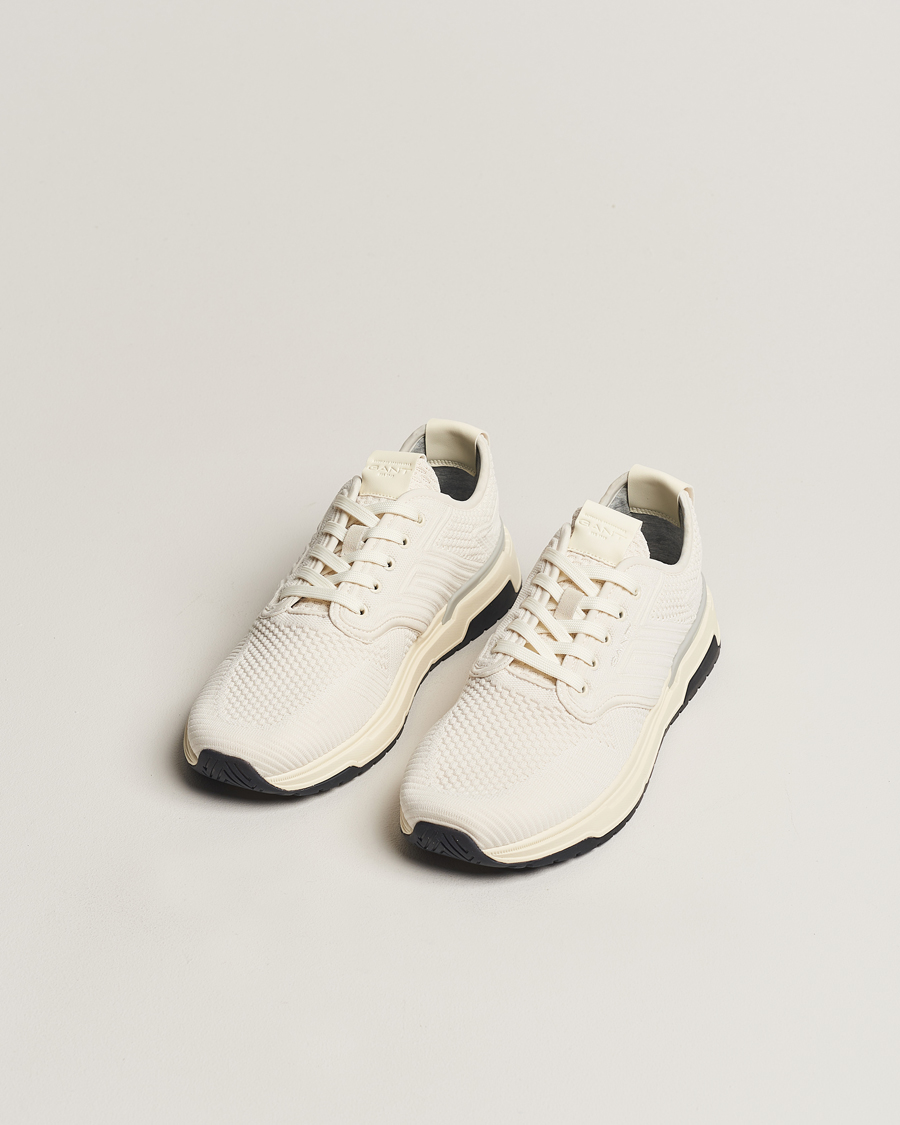 Mies | Preppy Authentic | GANT | Jeuton Mesh Sneaker Off White