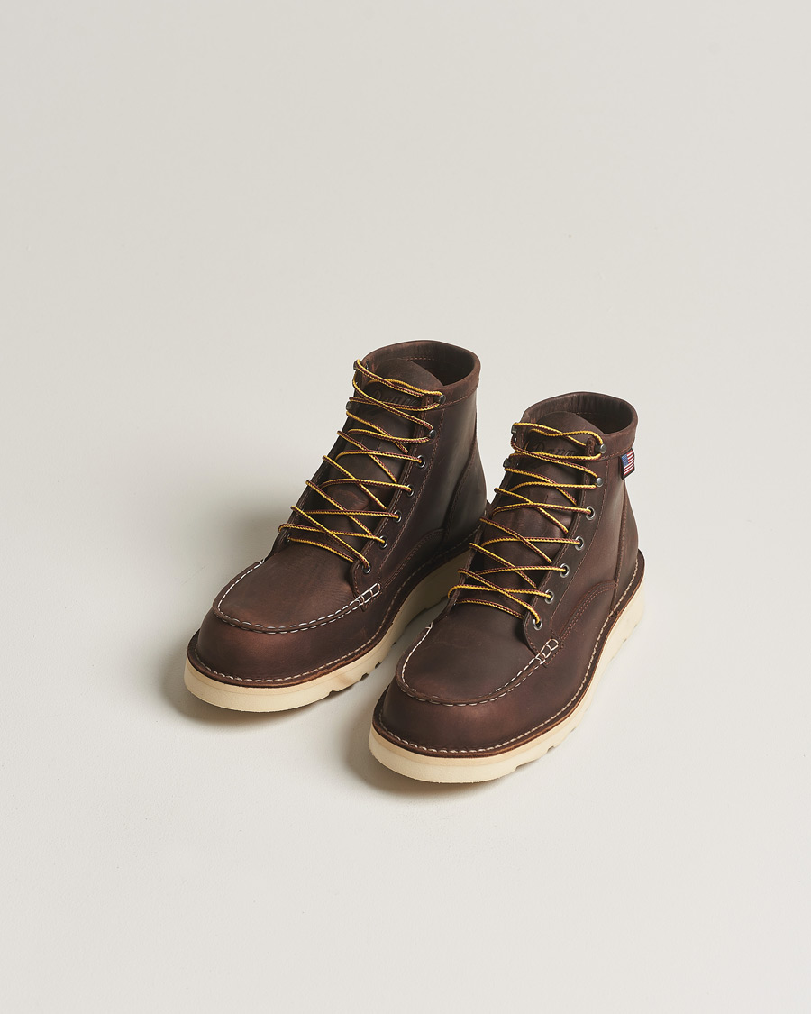 Mies | American Heritage | Danner | Bull Run Leather Moc Toe Boot Brown