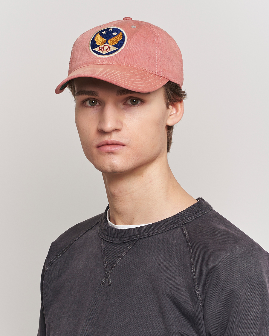 Mies | RRL | RRL | Garment Dyed Ball Cap Faded Red