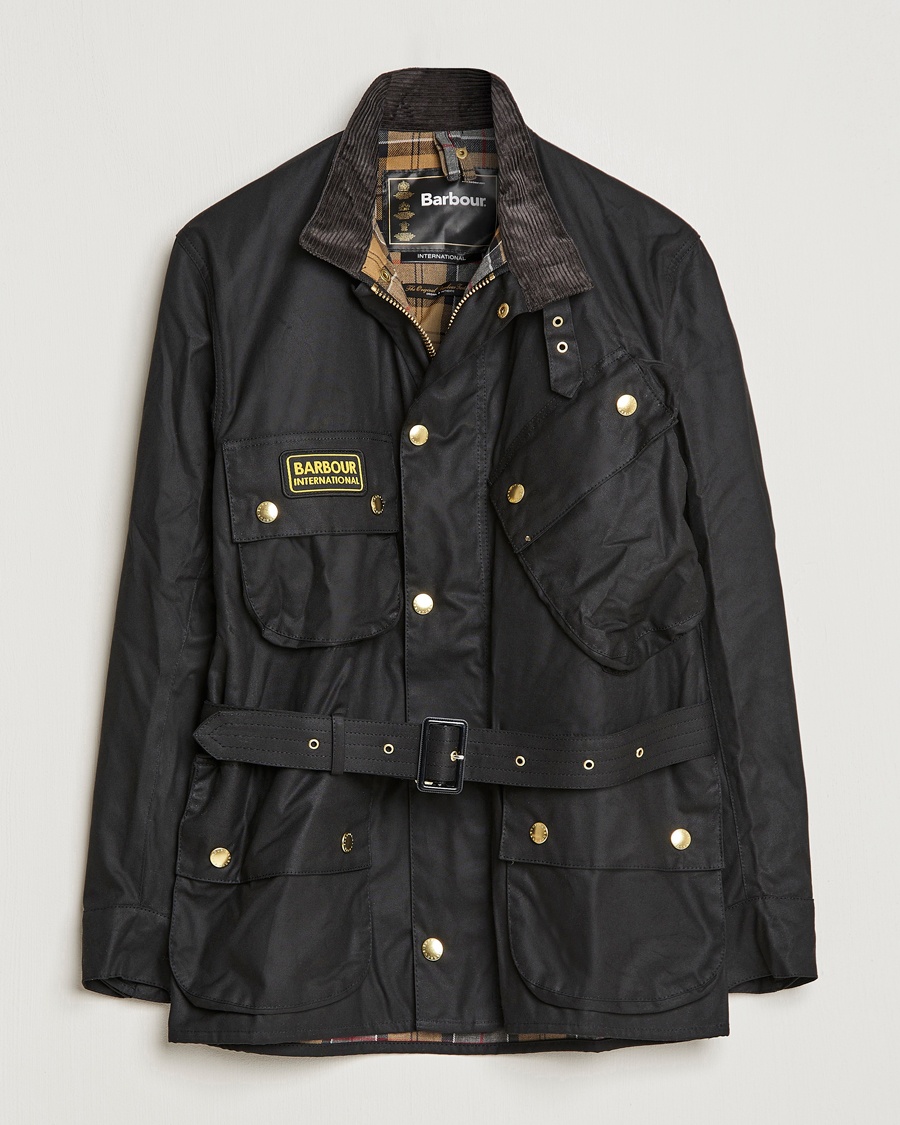 Barbour International International Original Jacket Black – Musta