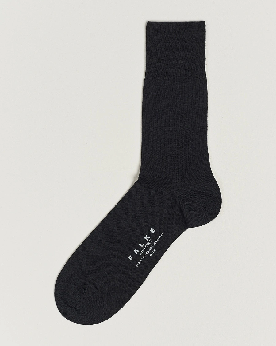 Falke Airport Socks Black – Musta