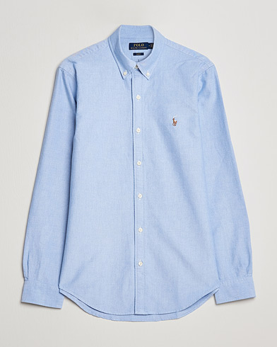 Miehet | Kauluspaita | Polo Ralph Lauren | Slim Fit Shirt Oxford Blue