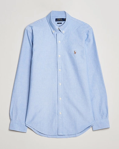 Mies | Preppy Authentic | Polo Ralph Lauren | Slim Fit Shirt Oxford Blue