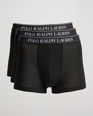 Mies | Alushousut | Polo Ralph Lauren | 3-Pack Trunk Black 