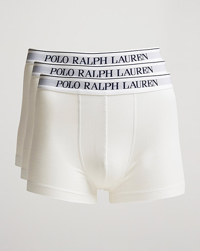 Mies | Alusvaatteet | Polo Ralph Lauren | 3-Pack Trunk White
