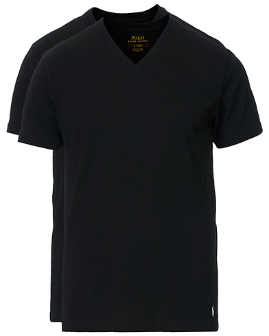 Polo Ralph Lauren 2-Pack T-Shirt V-Neck Black