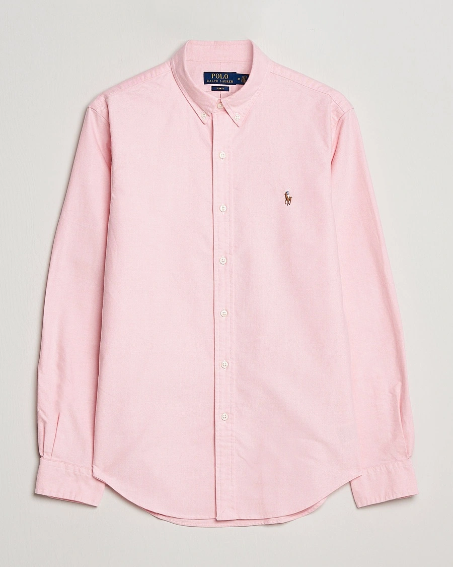 Polo Ralph Lauren Slim Fit Shirt Oxford Pink – Vaaleanpunainen