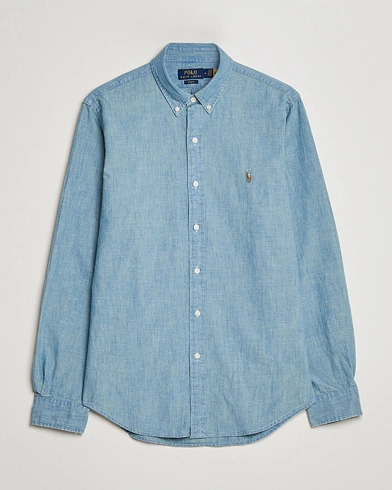 Mies |  | Polo Ralph Lauren | Slim Fit Chambray Shirt Washed