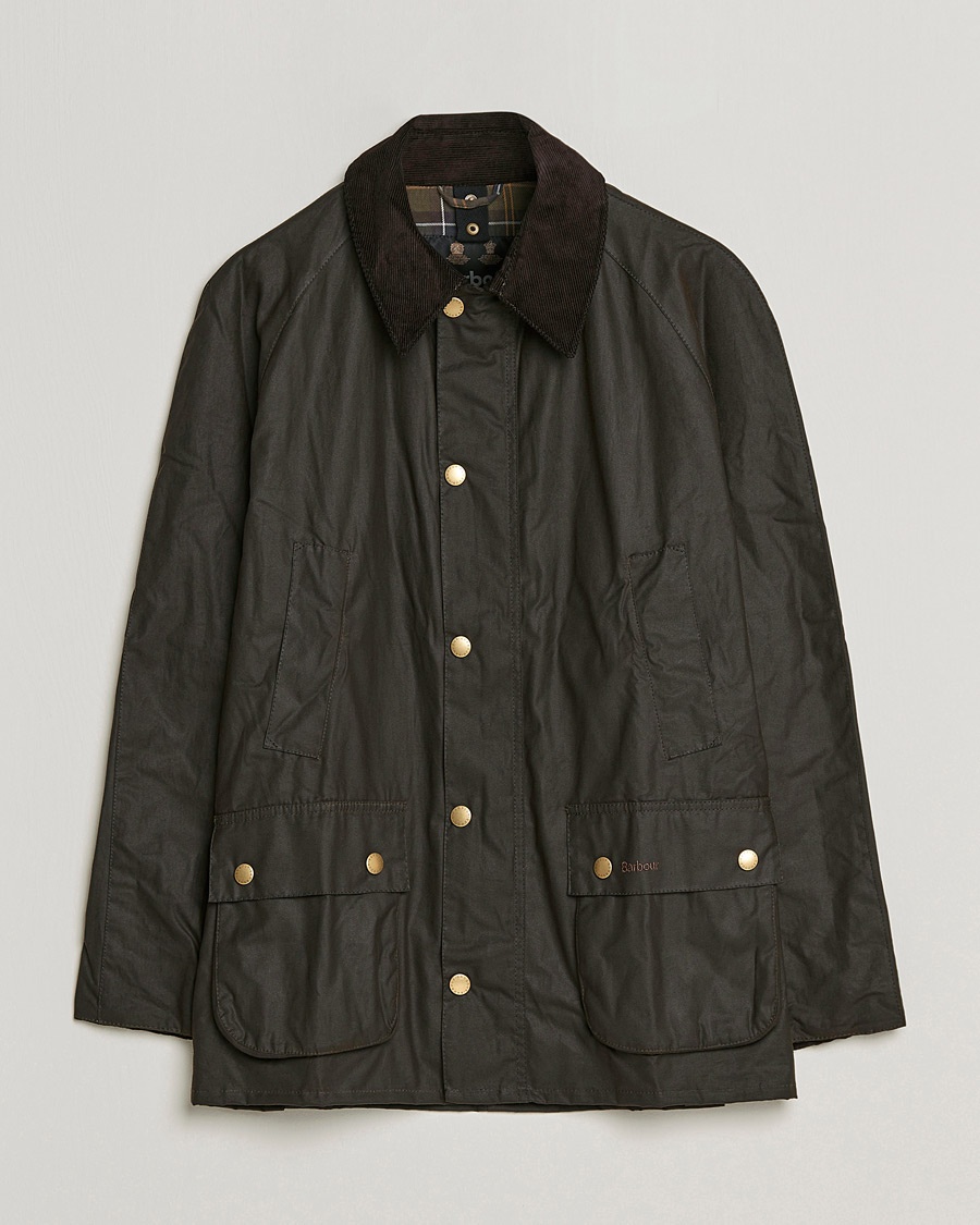 Barbour Lifestyle Ashby Wax Jacket Olive – Vihreä