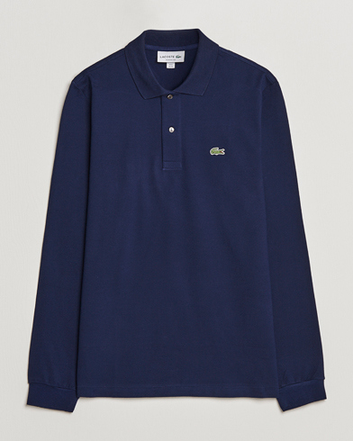 Mies | Lacoste | Lacoste | Long Sleeve Polo Navy