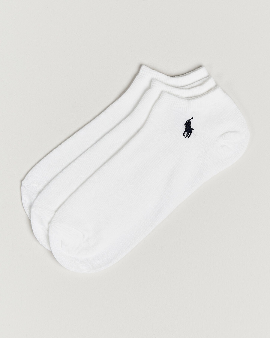 Polo Ralph Lauren 3-Pack Ghost Sock White – Valkoinen