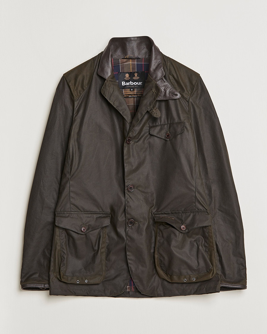 Barbour Heritage Barbour Lifestyle Beacon Sports Jacket Olive – Vihreä