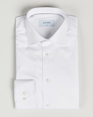 Mies | Bisnespaidat | Eton | Slim Fit Shirt White