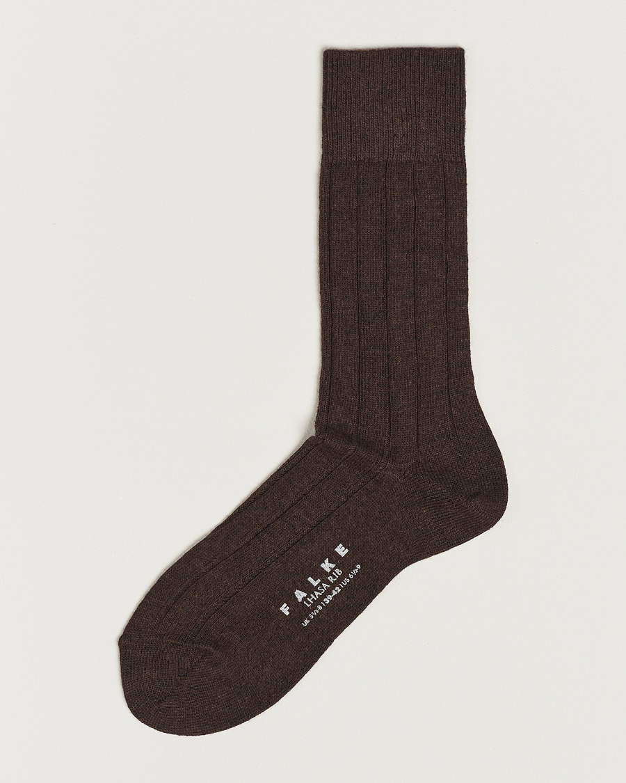 Falke Lhasa Cashmere Socks Brown – Ruskea