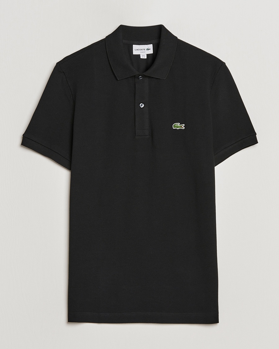 Lacoste Slim Fit Polo Piké Black – Musta