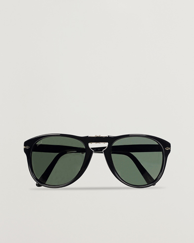  |  0PO0714 Folding Sunglasses Black/Crystal Green