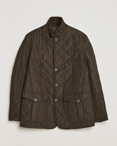 Mies | Kevättakit | Barbour Lifestyle | Quilted Lutz Jacket  Olive