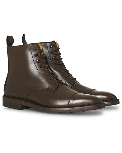 Mies | Käsintehdyt kengät | Crockett & Jones | Northcote Boot Dark Brown Calf