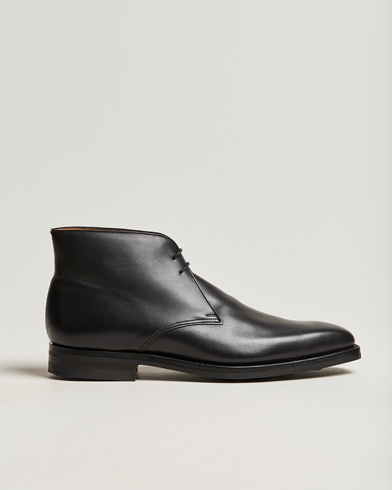 Mies | Käsintehdyt kengät | Crockett & Jones | Tetbury Chukka Black Calf