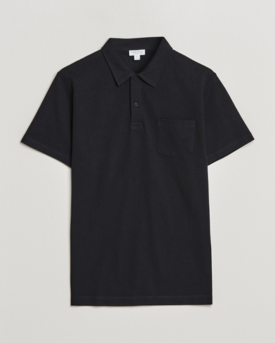 Miehet |  | Sunspel | Riviera Polo Shirt Black