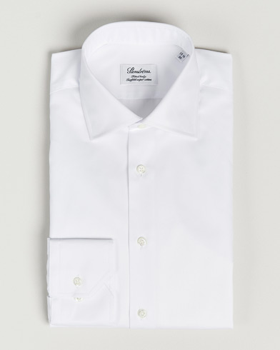 Mies | The Classics of Tomorrow | Stenströms | Fitted Body Shirt White