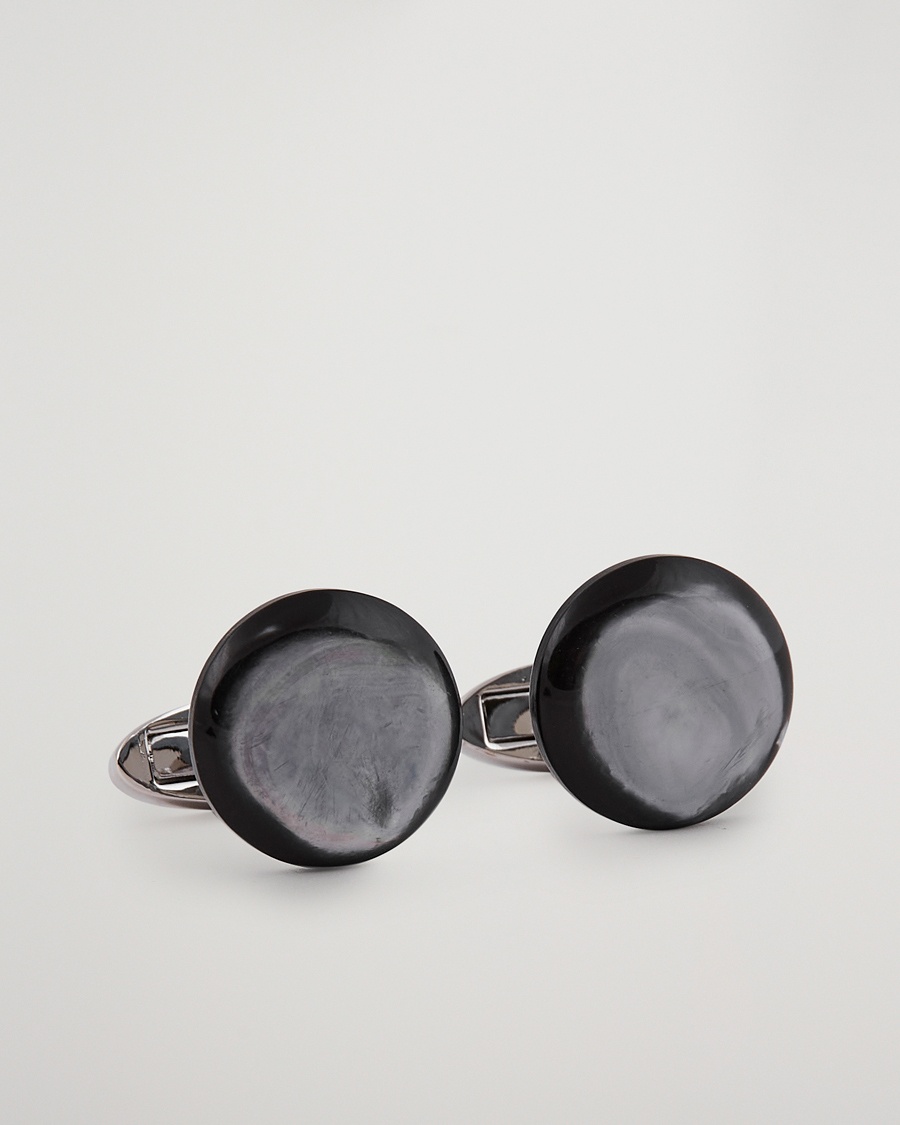 Stenströms Mother of Pearl Cufflink Grey – Harmaa