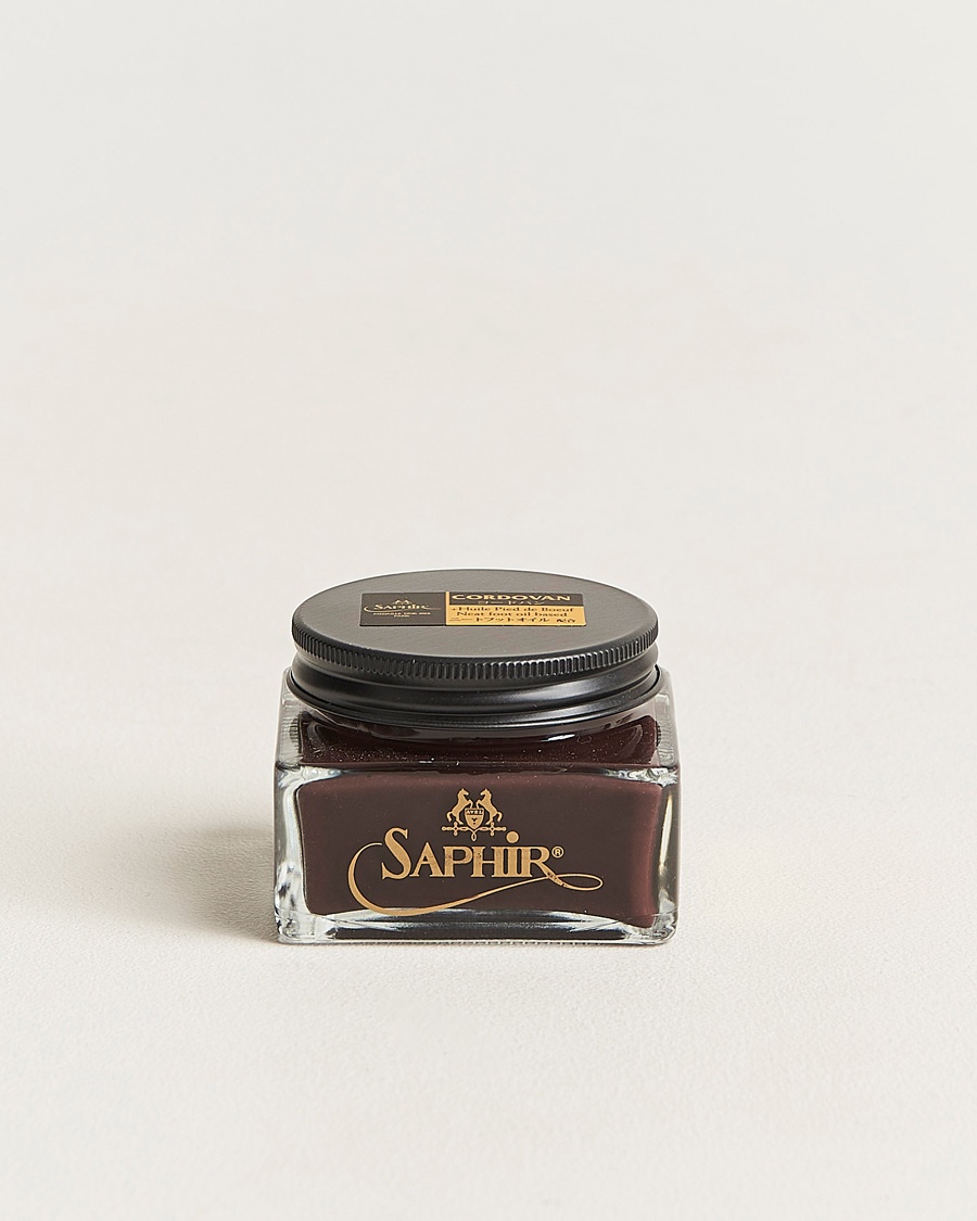 Saphir Medaille d'Or Cordovan Creme 75 ml Dark Brown – Ruskea