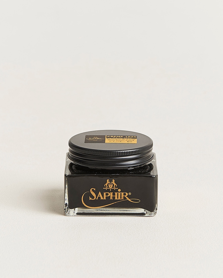 Saphir Medaille d'Or Creme Pommadier 1925 75 ml Black – Musta