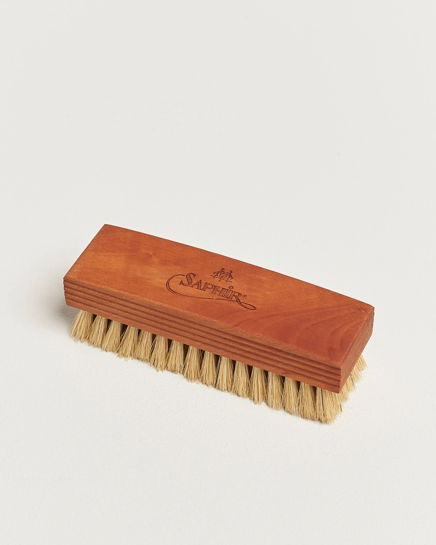 Saphir Medaille d'Or Gloss/Cleaning Brush Large White – Valkoinen