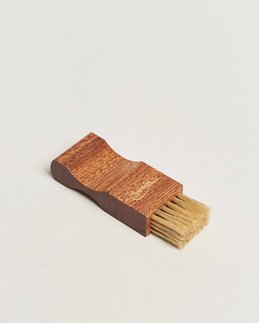 Saphir Medaille d'Or Jar Cleaning Brush Small White – Valkoinen
