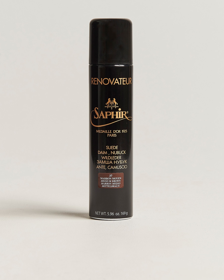 Saphir Medaille d'Or Renovateur Suede 250 ml Spray Medium Brown – Ruskea