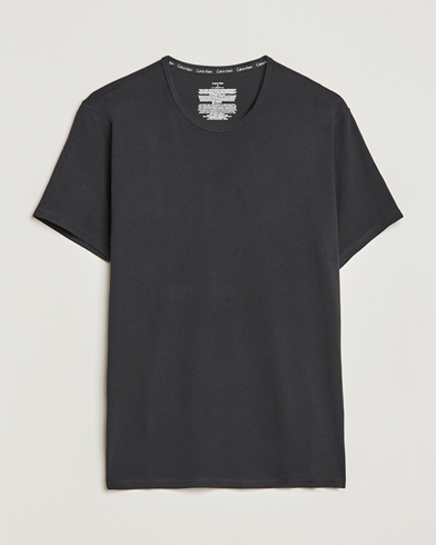 Miehet | Wardrobe Basics | Calvin Klein | Cotton Crew Neck Tee 2- Pack Black