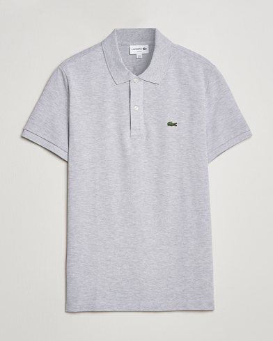 Mies | Pikeet | Lacoste | Slim Fit Polo Piké Silver Chine
