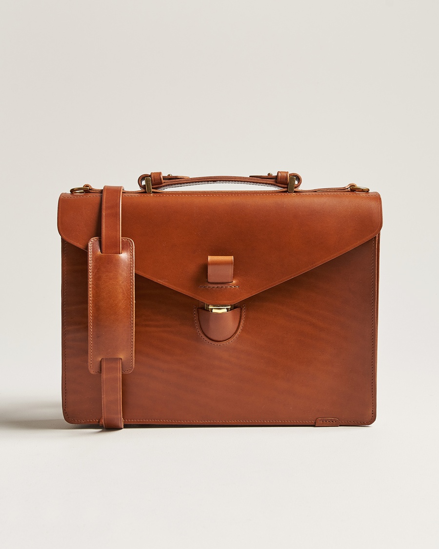 Tärnsjö Garveri TG1873 Briefcase Cognac – Ruskea