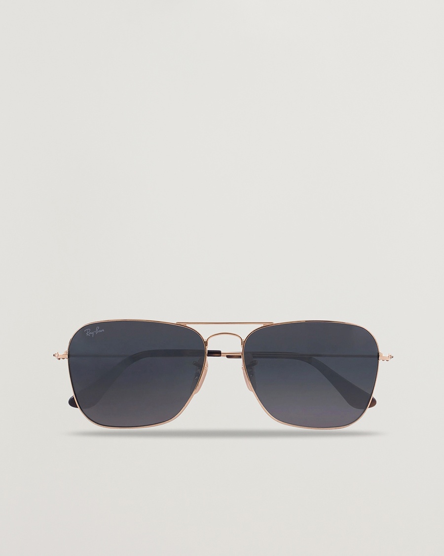 Ray-Ban 0RB3136 Caravan Sunglasses Gold/Grey – Harmaa