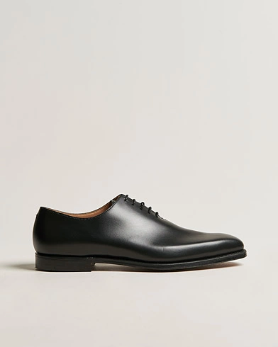 Mies | Käsintehdyt kengät | Crockett & Jones | Alex Wholecut Oxford Black Calf