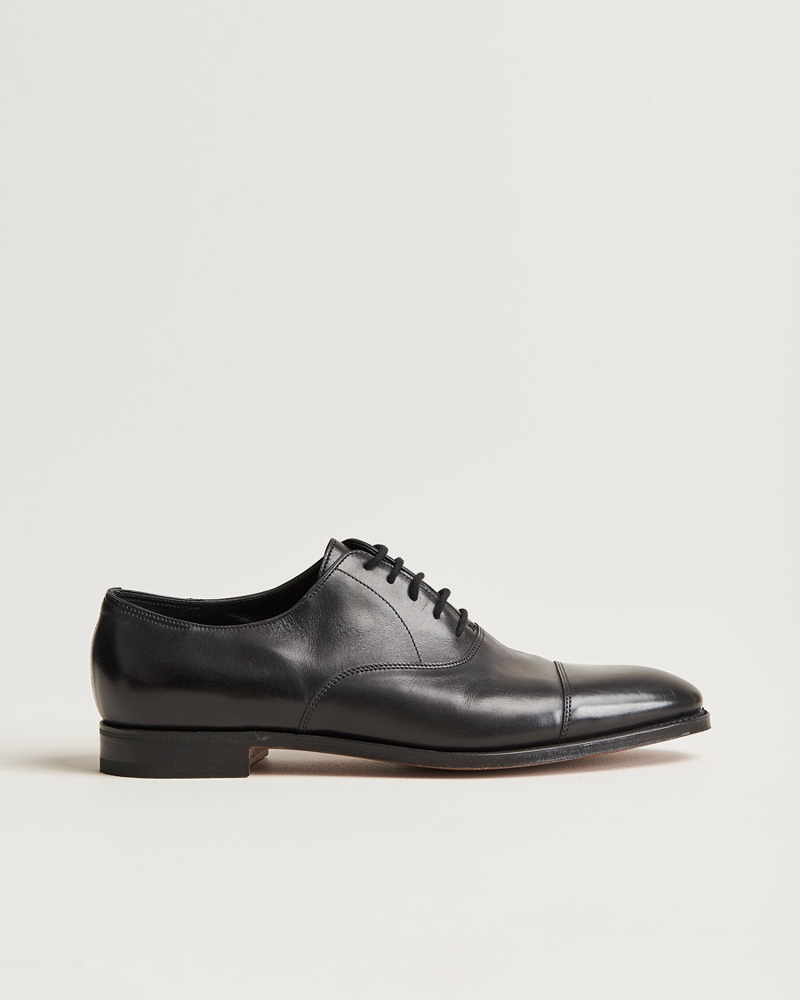 John Lobb City II Oxford Black Calf – Musta