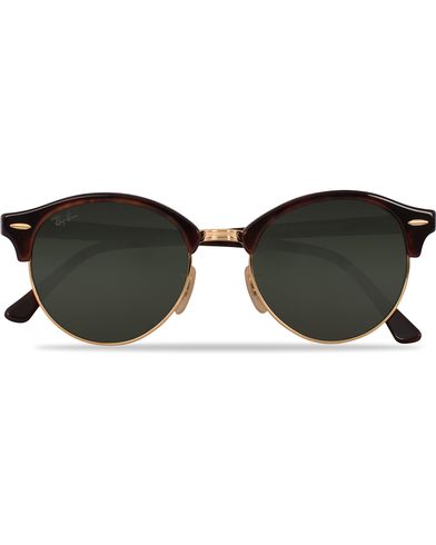Mies |  | Ray-Ban | 0RB4246 Clubround Sunglasses Red Havana/Green