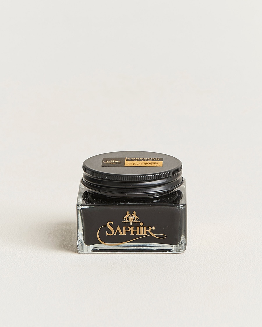 Saphir Medaille d'Or Cordovan Creme 75 ml Black – Musta